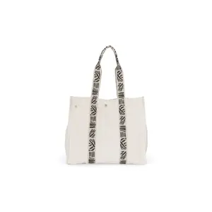 Large recycled gusseted tote bag Kimood image-1