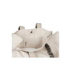 Large recycled gusseted tote bag Kimood image-4