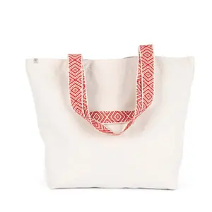 Large recycled tote bag Kimood image-0