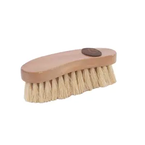 Natural-shaped wooden horse brush Kincade Deluxe Dandy image-0