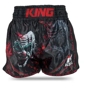 Calções de boxe tailandês King Pro Boxing Scary image-0