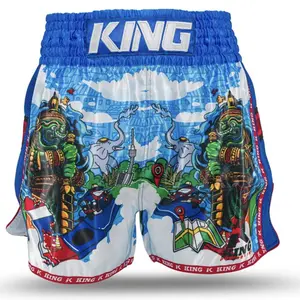 Calções de boxe tailandês King Pro Boxing image-0