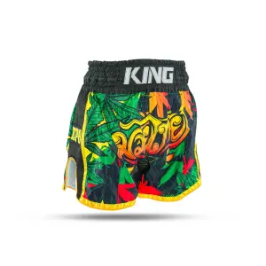 Thai boxing shorts King Pro Boxing KPB Weed M image-1