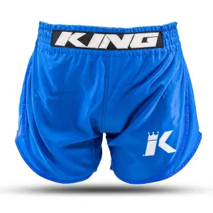 Pantalón corto Muay Thai King Pro Boxing KPB/Classic Cobalt S image-0