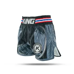 Thai boxing shorts King Pro Boxing Flag 1 image-2