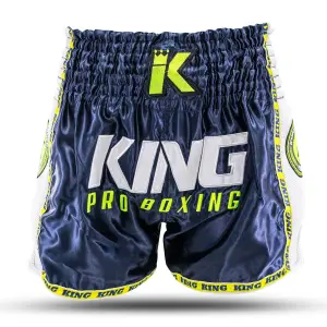 Thajský boxerský šortky King Pro Boxing KPB Neon 2 M image-0