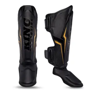Shin guards King Pro Boxing KPB/SGL THOR BK L