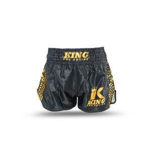 Thai boxing shorts for children King Pro Boxing Hexagon 2 image-0