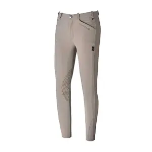 Pantalón de equitación Mid Grip infantil Kingsland Konrad C-Tec KLC-BRKG-873 image-0