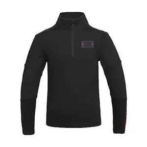 Reit-Poloshirt langarm Kind Kingsland Storm image-0