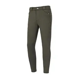 Stickerei Kinderreitpants mit Mittelgriff Kingsland Kian F-Tec4 Trekkers image-0