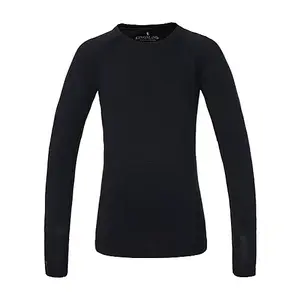 Børne ridetøj med lange ærmer uden sømme Kingsland Regina image-0