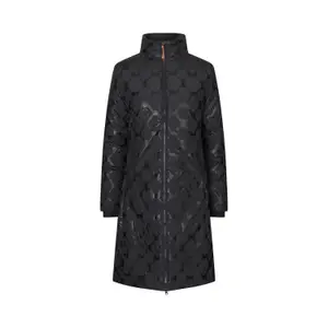 Lang vandtæt jakke til kvinder Kingsland Vy image-0