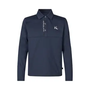 Koszulka polo do jazdy konnej dla dzieci Kingsland Viktor image-0