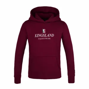 Bluza z kapturem do jazdy konnej Kingsland Classic image-0