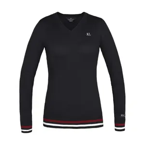 Sweatshirt mit V-Ausschnitt, Damen Kingsland Classic image-0