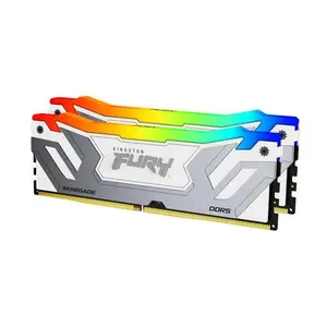 Mémoire RAM PC 2x24Go DDR5 8400 PC67200 Kingston KF584CU40RWAK2-48 RGB