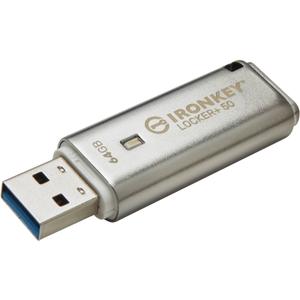 Clé USB 3.2 Kingston IronKey Locker+ 50 IKLP50 64 Go