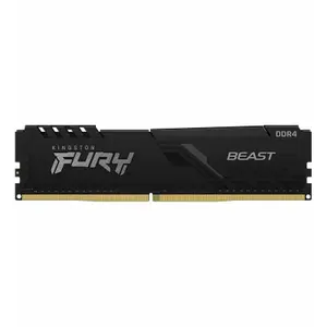 Mémoire RAM PC Kingston 16G (2x8G) D4 3600Mhz FURY Beast Black