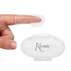 Βούρτσα δοντιών και ούλων από σιλικόνη Kiokids image-1