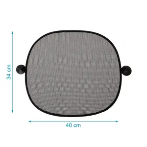 Osłona przeciwsłoneczna do samochodu dla niemowląt Kiokids (x2) image-3