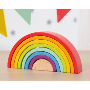 Jeux κατασκευών ουράνιο τόξο Kiokids Waldorf image-1