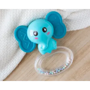 Beißring und Rassel Kiokids Eléphant image-2