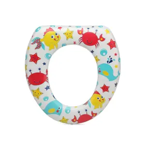 Toalettsitsförstärkare Ocean Kiokids