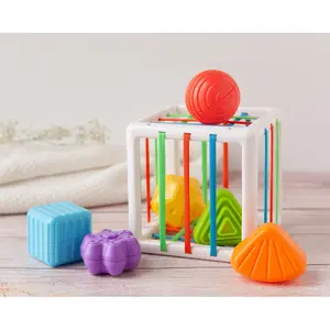 Κύβος δραστηριοτήτων με 6 κομμάτια Kiokids image-1