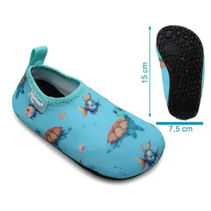 Chaussons aquatiques en néoprène bébé Kiokids Tortues image-0
