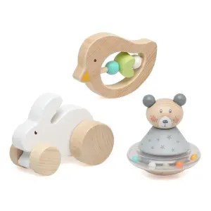 Wooden Animal Stacking Toys Kiokids image-0