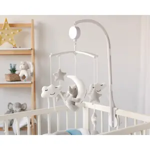 Mobile musical de berceau avec éléphant Kiokids image-1