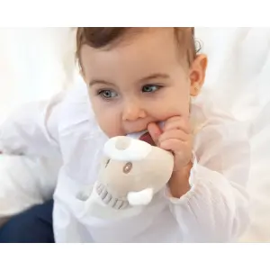 Plüsch Beißring Bär mit Mütze Kiokids image-2