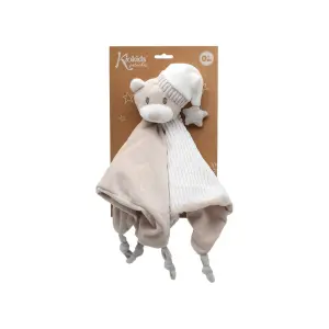 Nalle doudou med mössa Kiokids