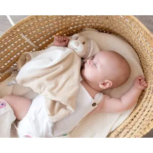 Nalle doudou med mössa Kiokids image-3