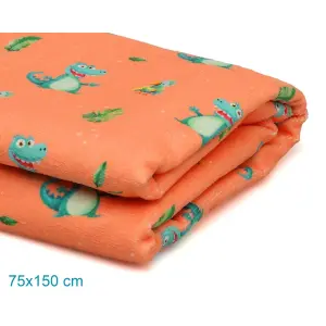 Microfibre Beach Towel Crocodiles Kiokids image-2