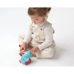 Τραβηχτά αυτοκινητάκια ελέφαντας Kiokids image-2