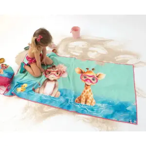Μα Beach Towel Μικροΐνας με Ζώα Kiokids image-2