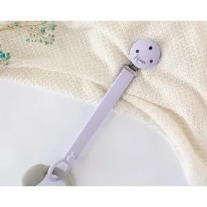 Attache tétine avec pince en silicone Kiokids image-1