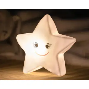 Διακοσμητική νυκτερινή λάμπα συντροφιάς Kiokids Star image-2