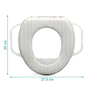 Toalettreducer med handtag Kiokids image-3