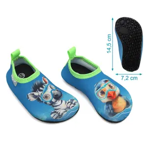 Chaussons aquatiques en néoprène bébé Kiokids Animaux image-1