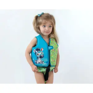 Γιλέττα επιπλέονσης με σχέδιο ζώων βρέφος Kiokids image-3