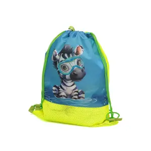 Σακίδιο παραλίας με σχέδιο ζώα Kiokids image-0