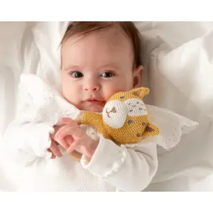Tiger Wooden Teething Ring Kiokids image-2