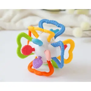 Sensory Teething Ring in Ball Shape Kiokids image-1