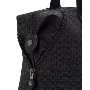 Embroidered Tote Bag for Women Kipling Art M Signature image-5