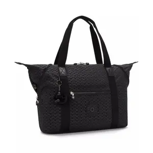Embroidered Tote Bag for Women Kipling Art M Signature image-2