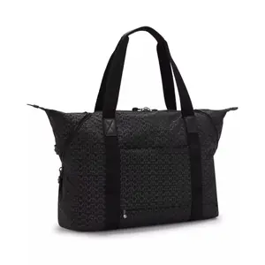 Embroidered Tote Bag for Women Kipling Art M Signature image-3