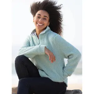 Damen Fleecepullover 1/4 Zip Kite Purbeck image-1